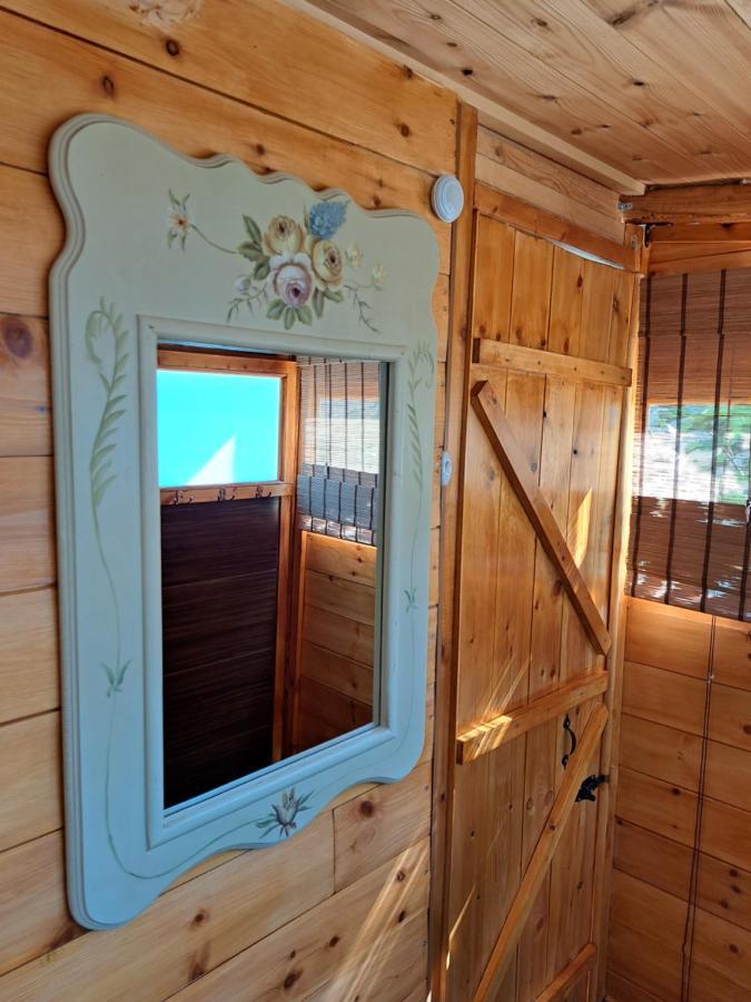 منزل الضيف Paránimfoi  في Wooden House At The Mountain-Private المظهر الخارجي الصورة