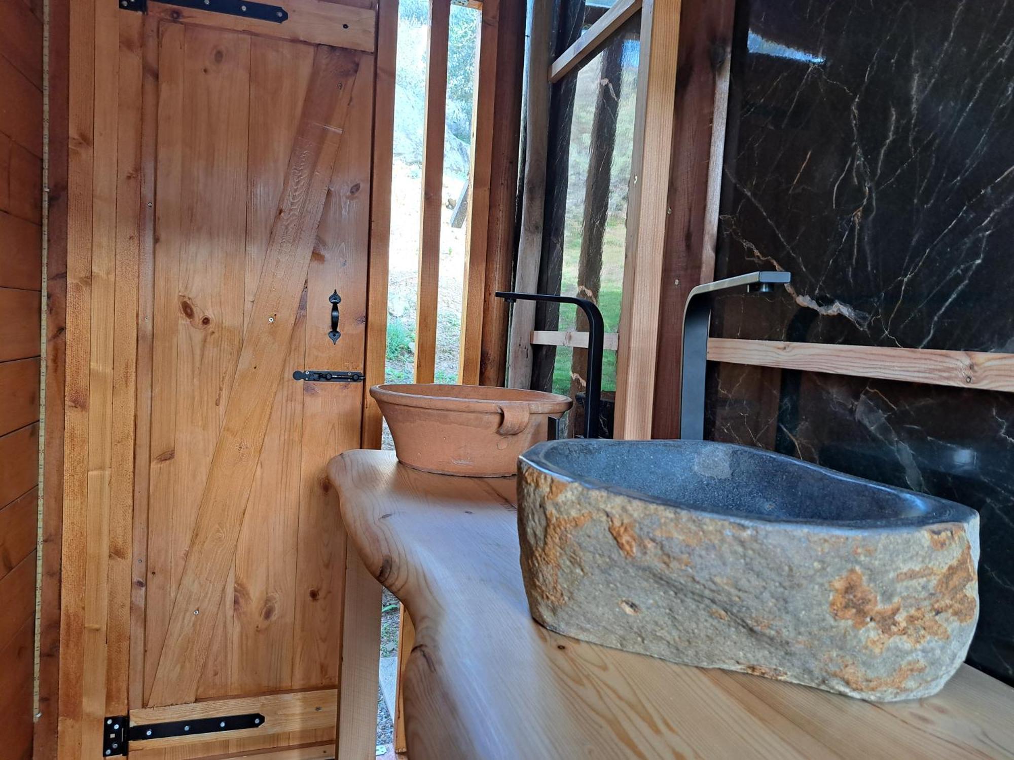 منزل الضيف Paránimfoi  في Wooden House At The Mountain-Private المظهر الخارجي الصورة