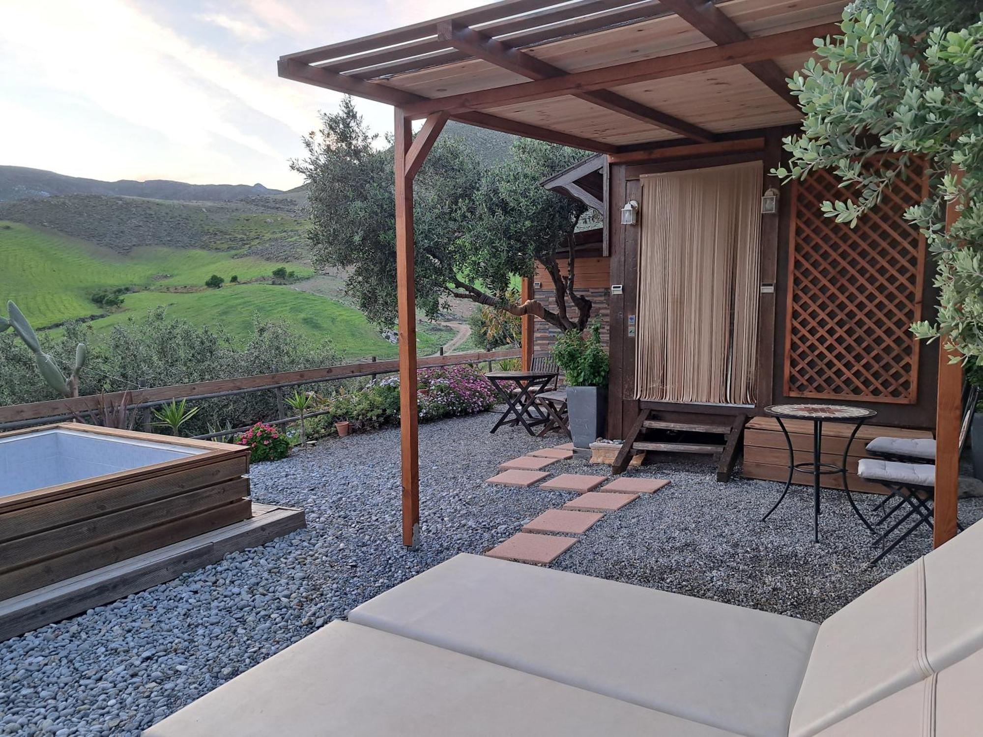 منزل الضيف Paránimfoi  في Wooden House At The Mountain-Private المظهر الخارجي الصورة