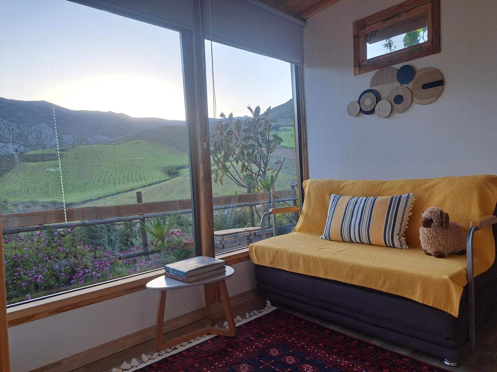 منزل الضيف Paránimfoi  في Wooden House At The Mountain-Private المظهر الخارجي الصورة