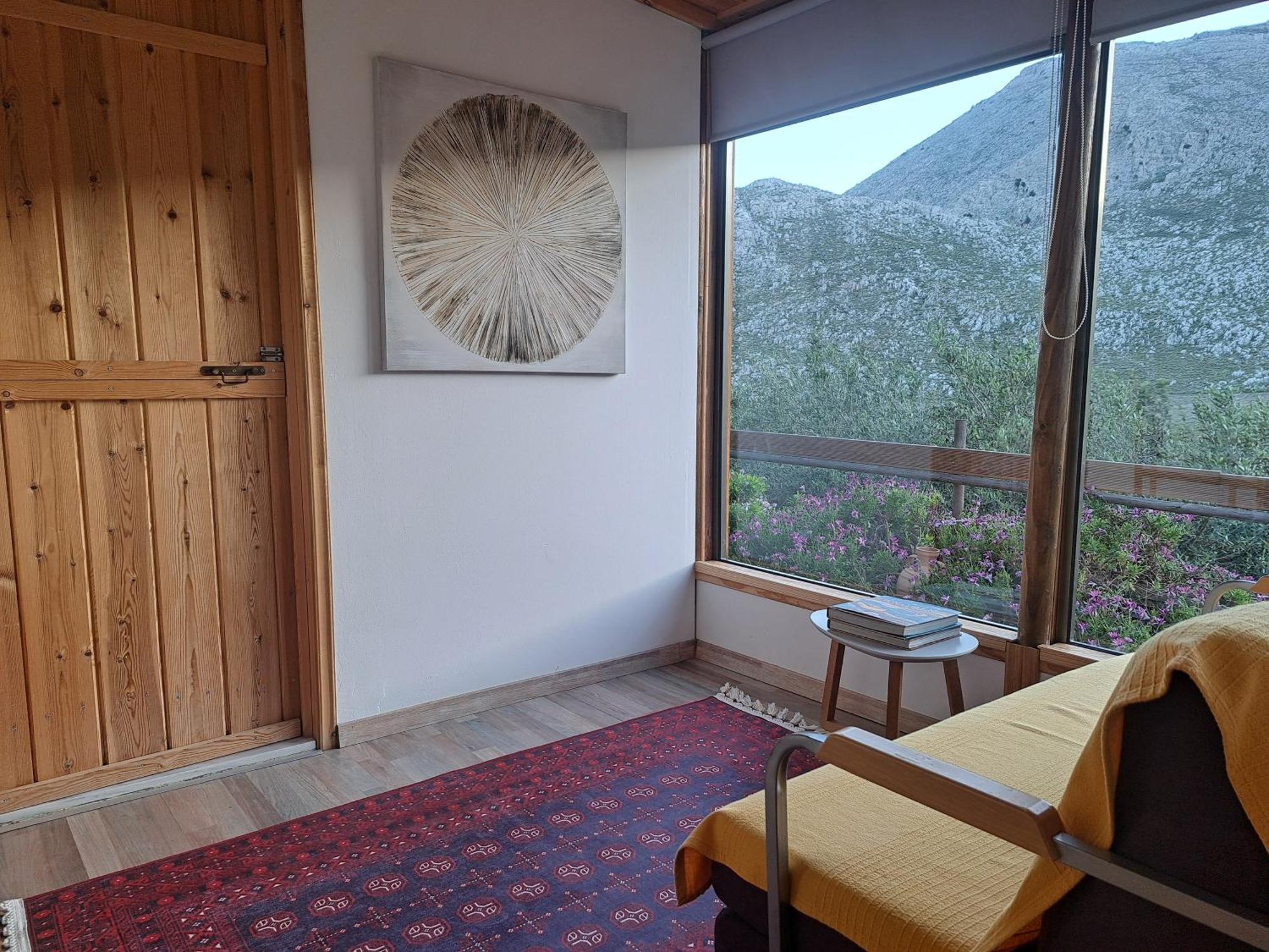 منزل الضيف Paránimfoi  في Wooden House At The Mountain-Private المظهر الخارجي الصورة